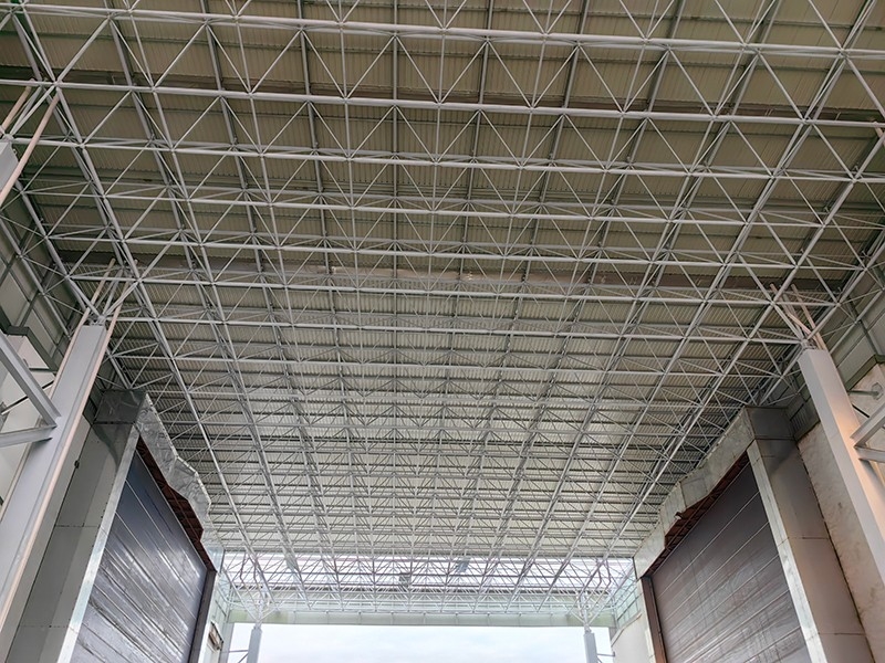 南通欽實佳美涂裝房網架